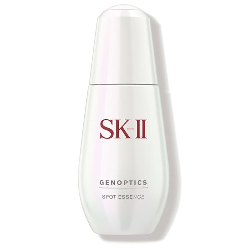 SK-II GenOptics Spot Essence 1.7 OZ bottle for brightening and targeting dark spots