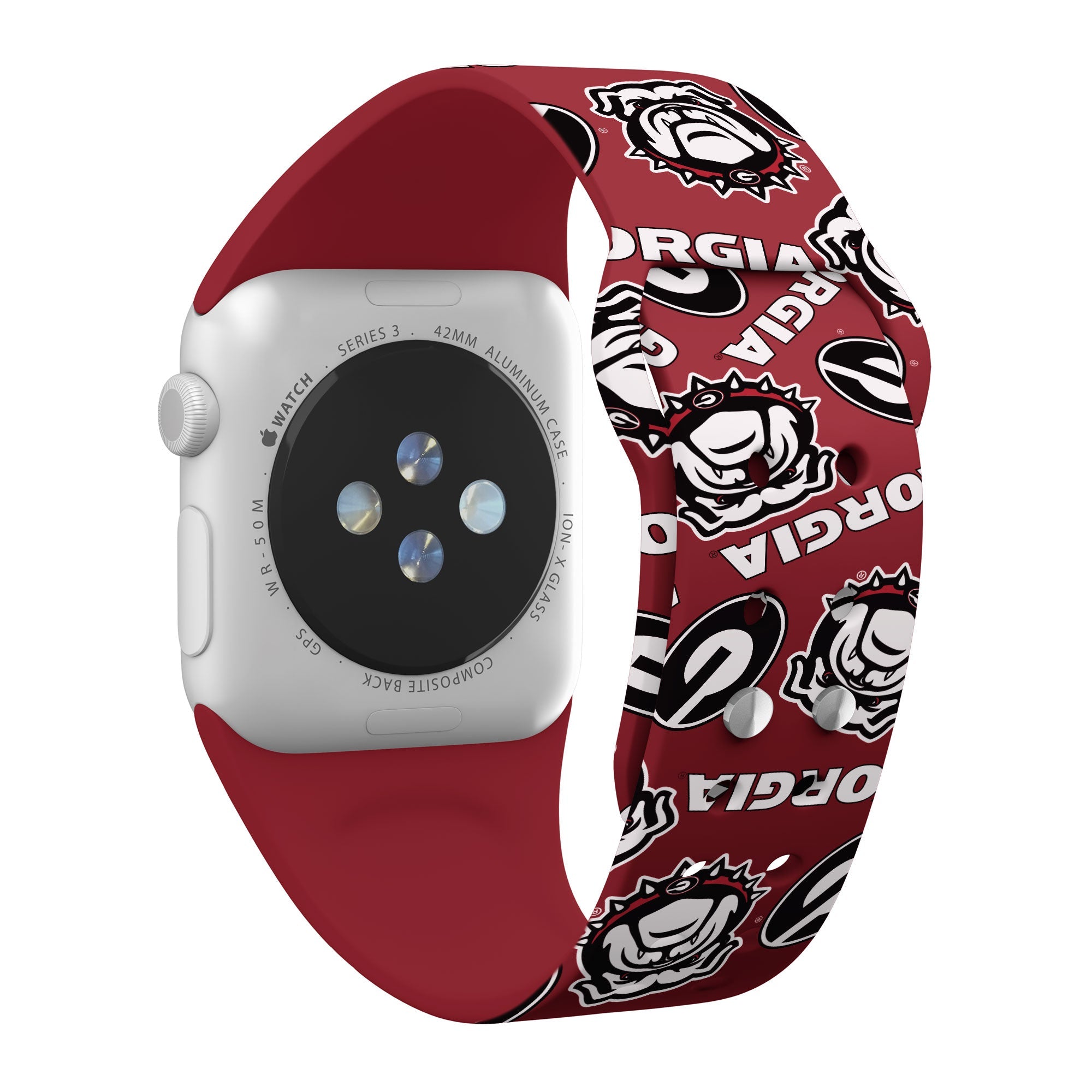 Georgia Bulldogs HD Apple Watch Band