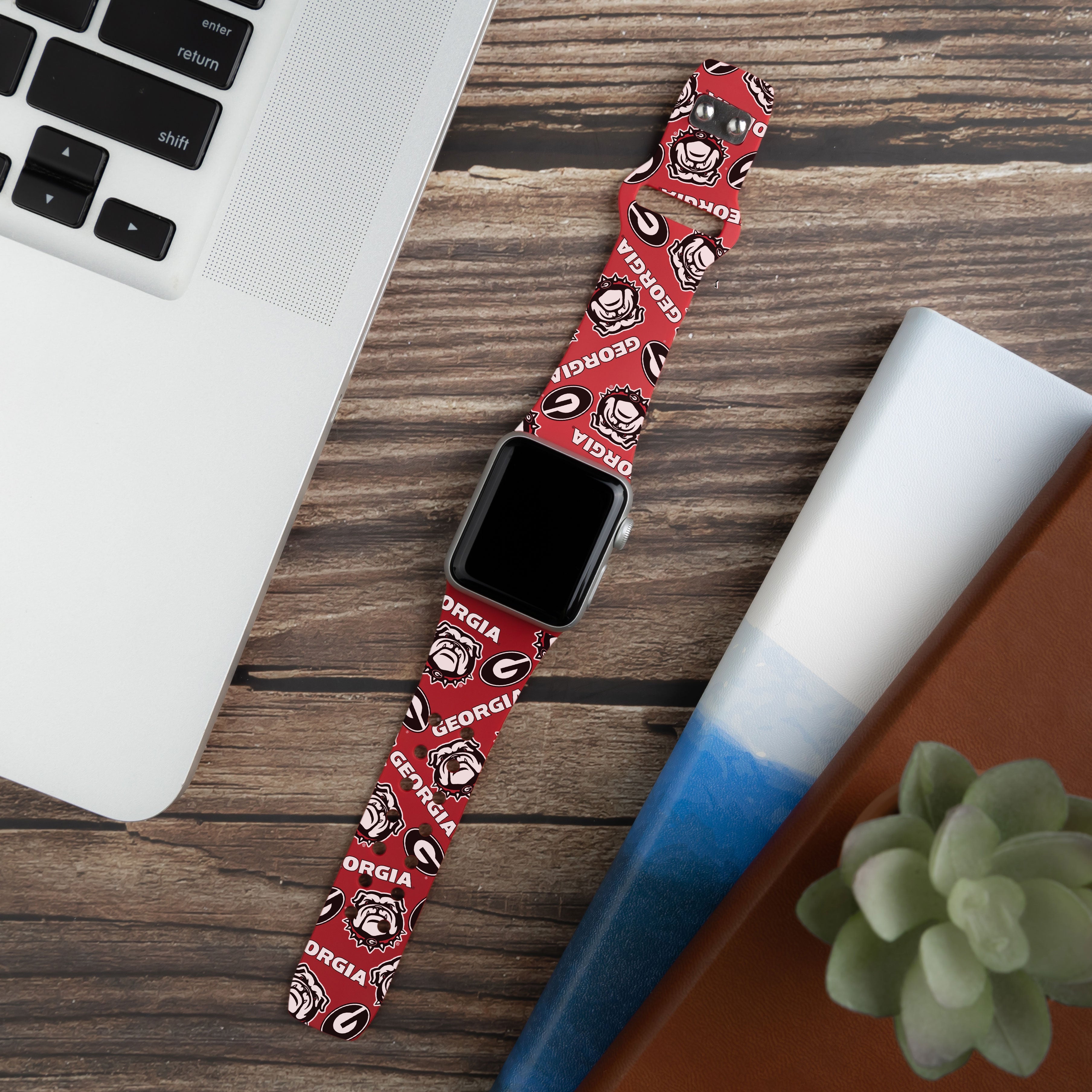 Georgia Bulldogs HD Apple Watch Band