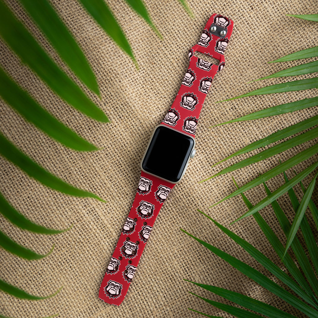 Georgia Bulldogs HD Apple Watch Band