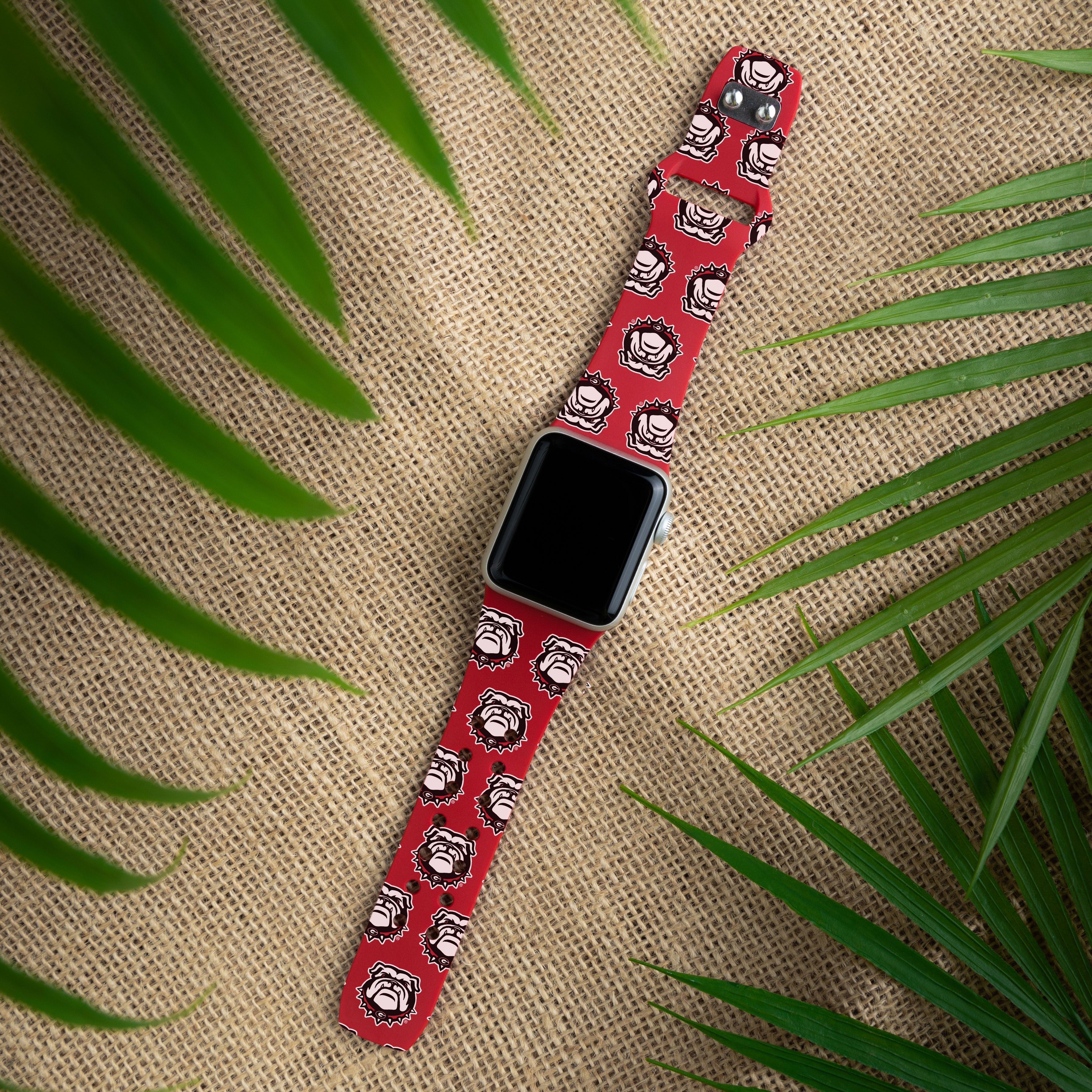 Georgia Bulldogs HD Apple Watch Band