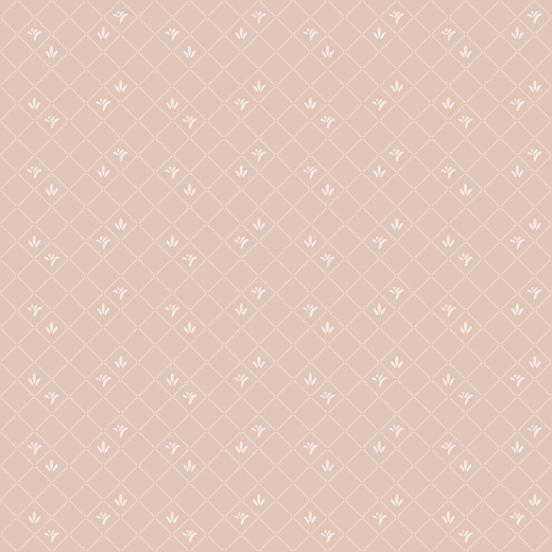 Georgie Geometric Removable Wallpaper in Sage Green and Cream