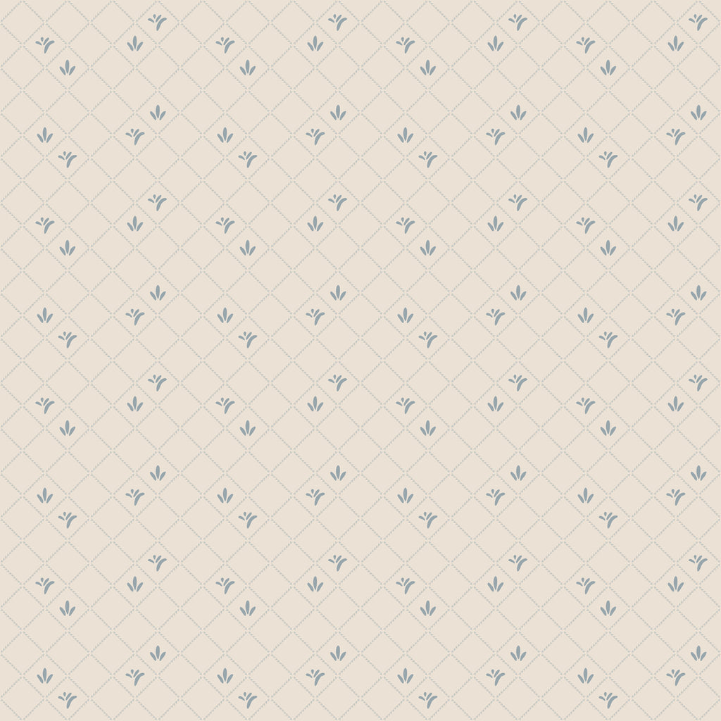 Georgie Geometric Removable Wallpaper in Sage Green and Cream