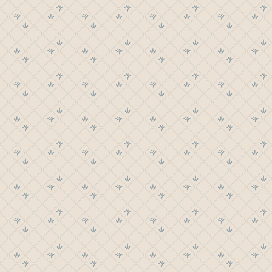 Georgie Geometric Removable Wallpaper in Sage Green and Cream