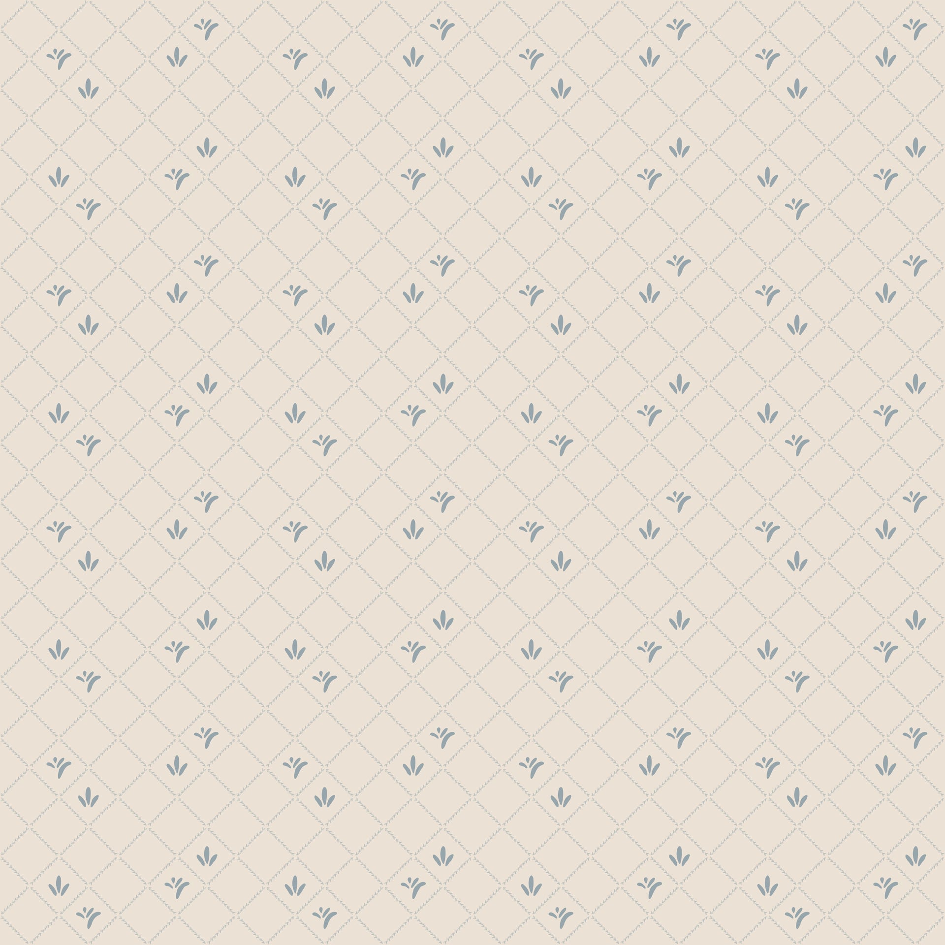 Georgie Geometric Removable Wallpaper in Sage Green and Cream