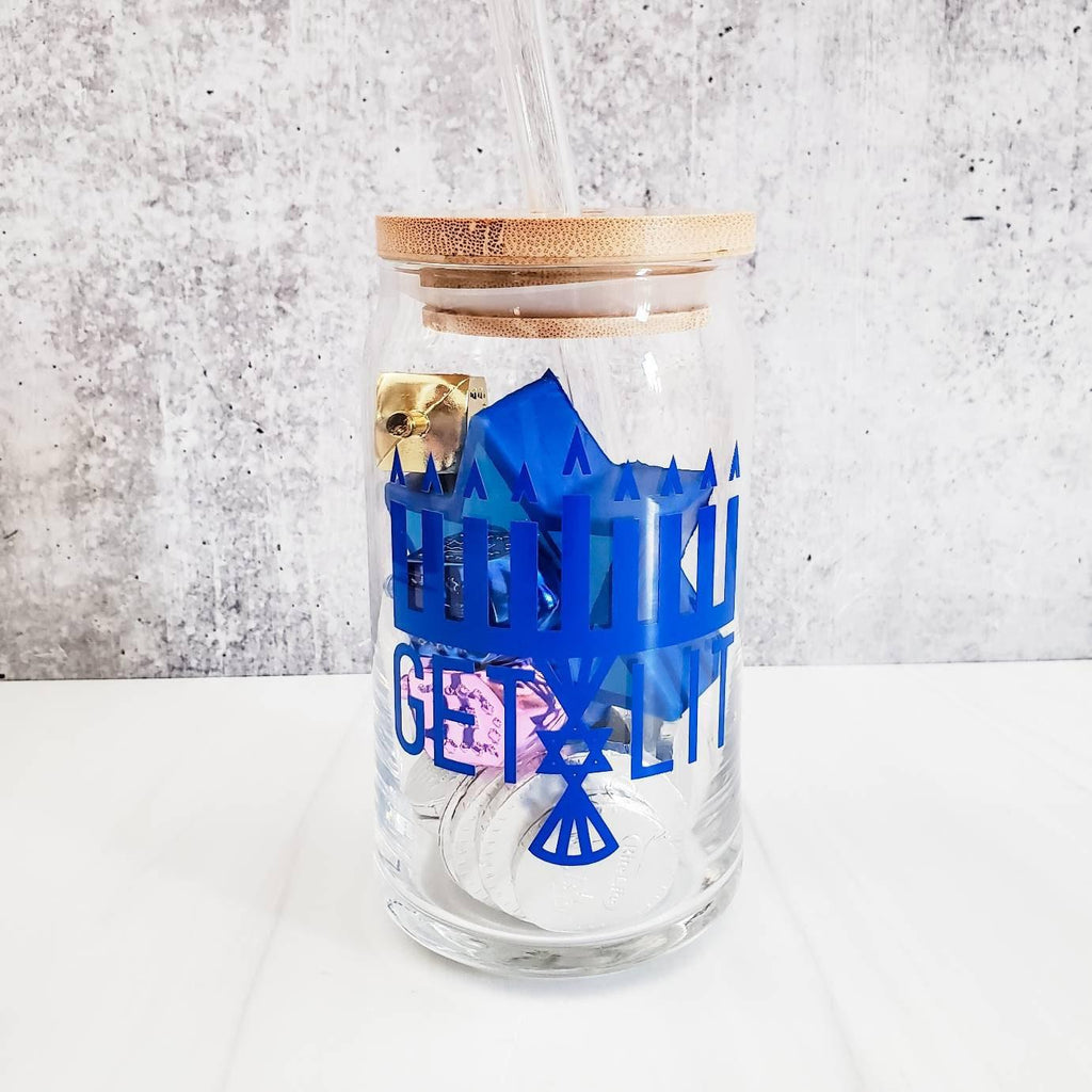 Get Lit Funny Hanukkah Self Care Gift Box