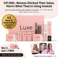 Luxe Lashlift Set including V2 glue and lotions for professional home lash lifting