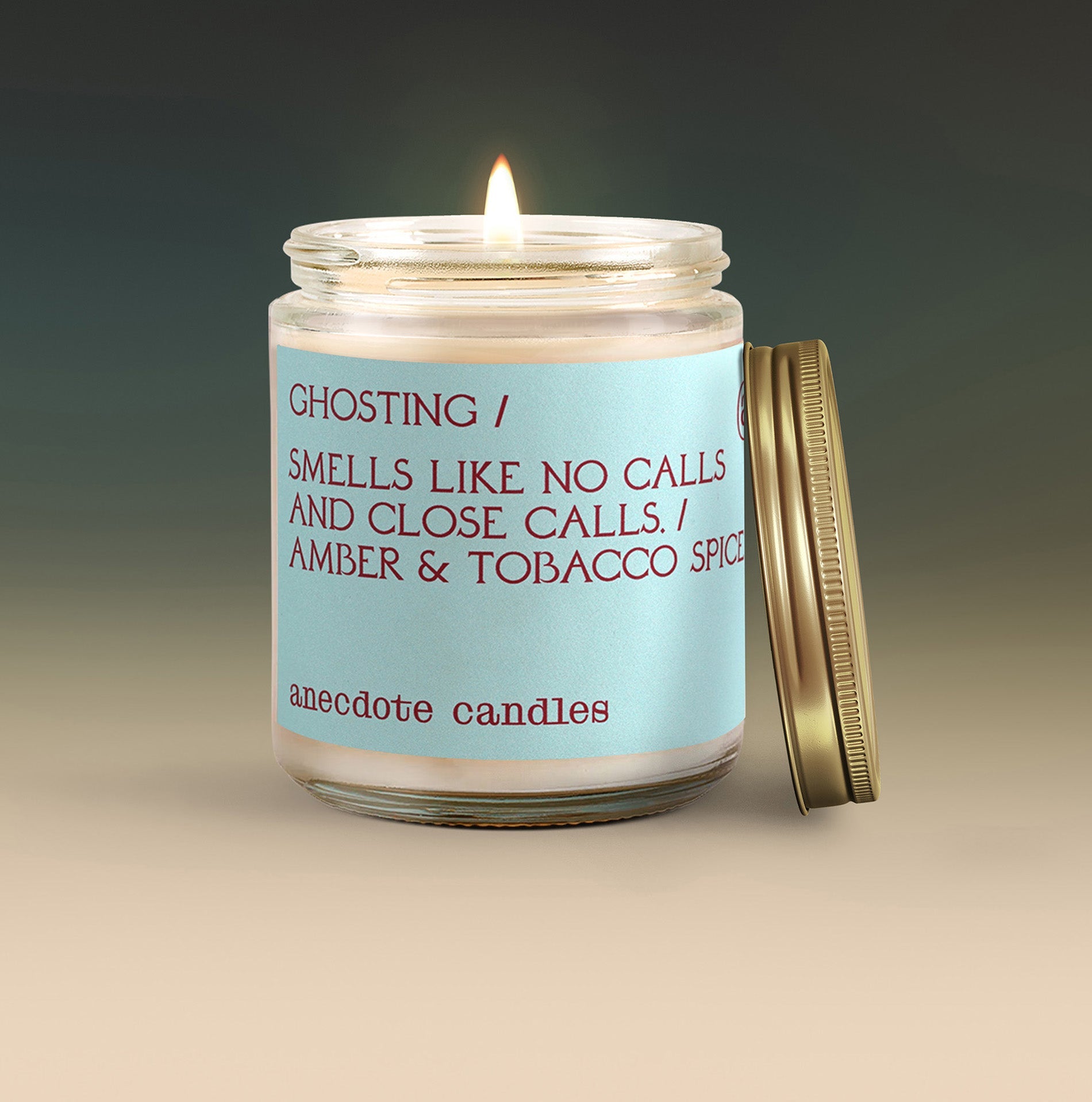 Ghosting Minimalist Candle