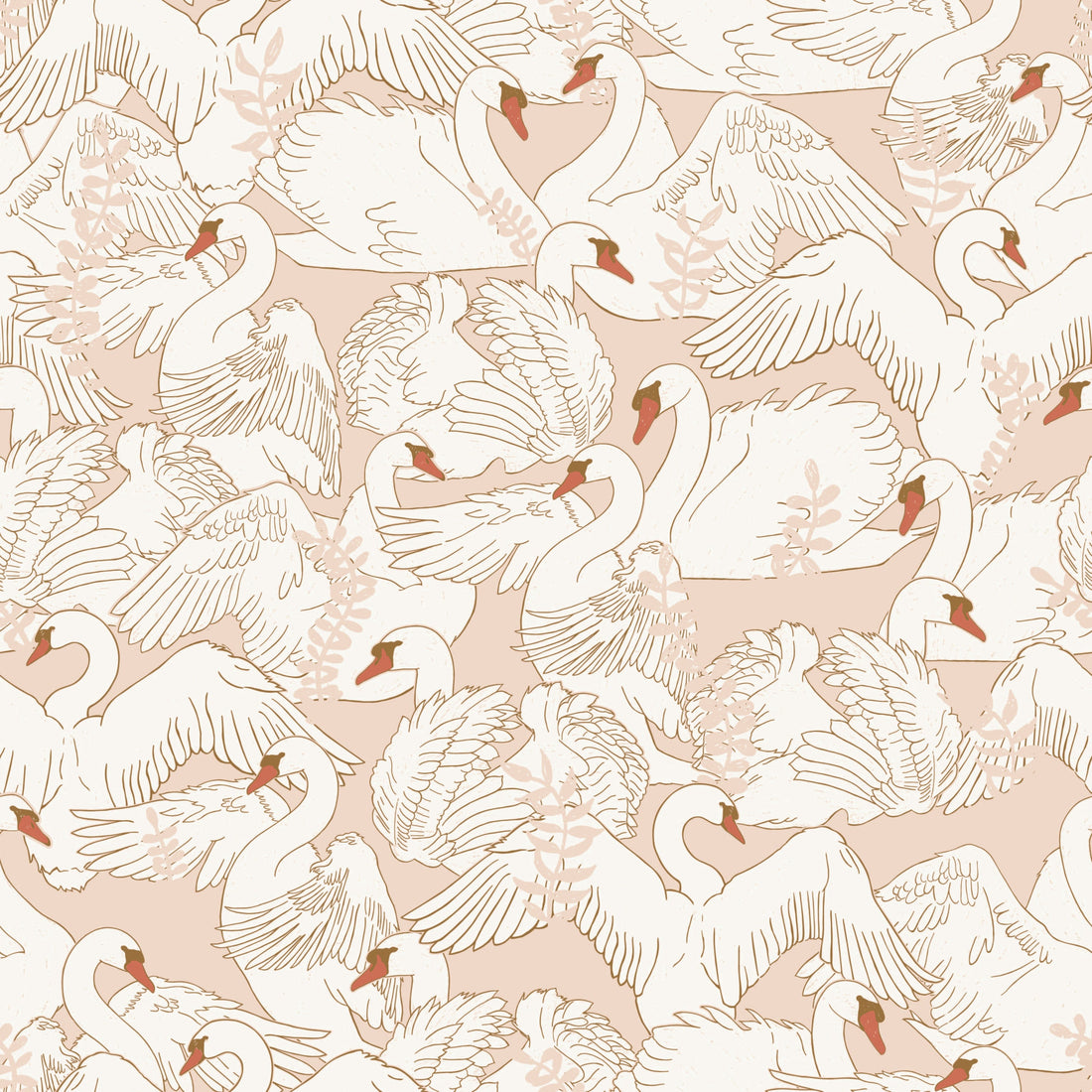 Gia Animal Print Wallpaper - Whimsical Nursery Decor