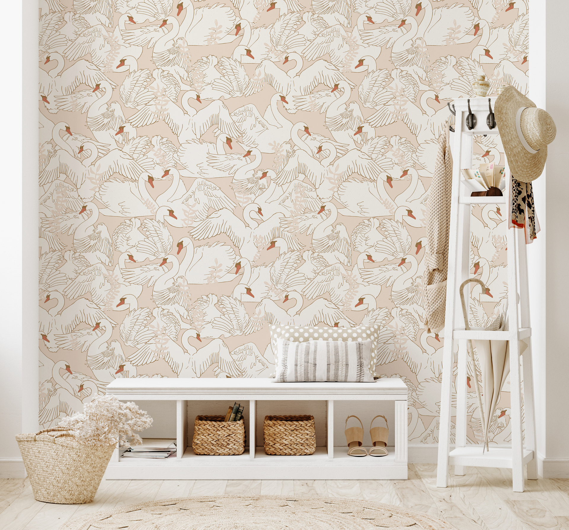 Gia Animal Print Wallpaper - Whimsical Nursery Decor