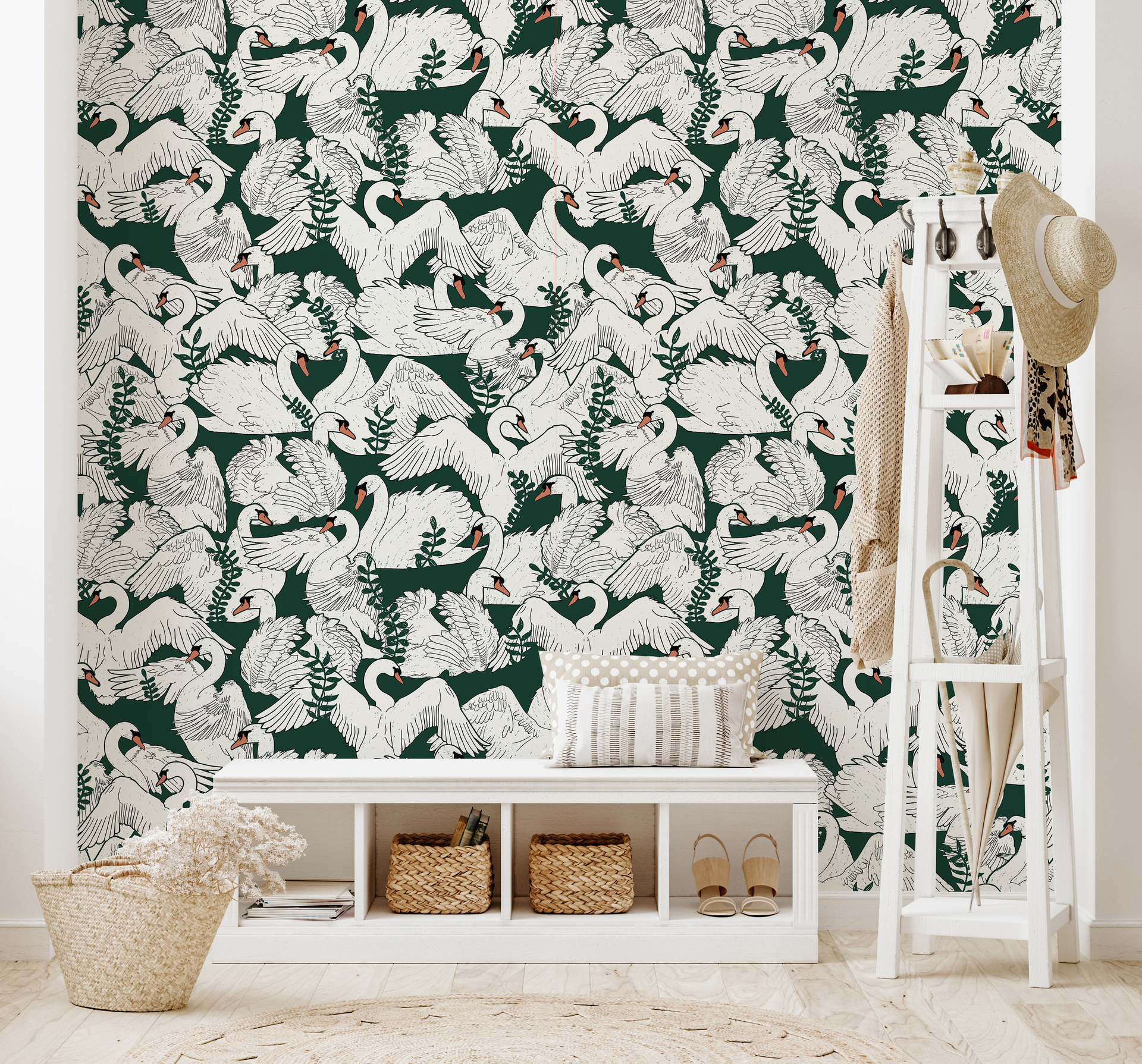 Gia Animal Print Wallpaper - Whimsical Nursery Decor