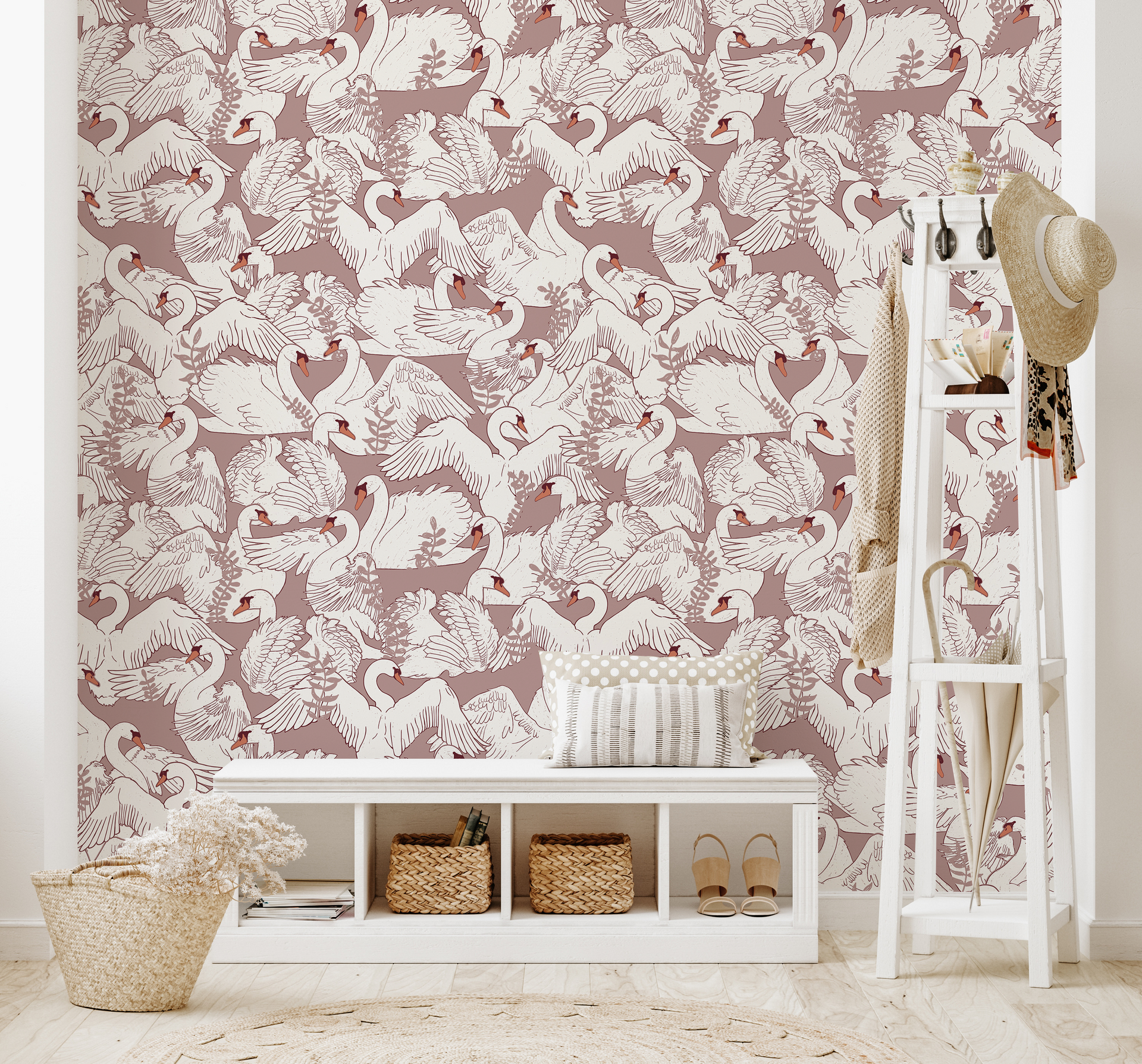 Gia Animal Print Wallpaper - Whimsical Nursery Decor