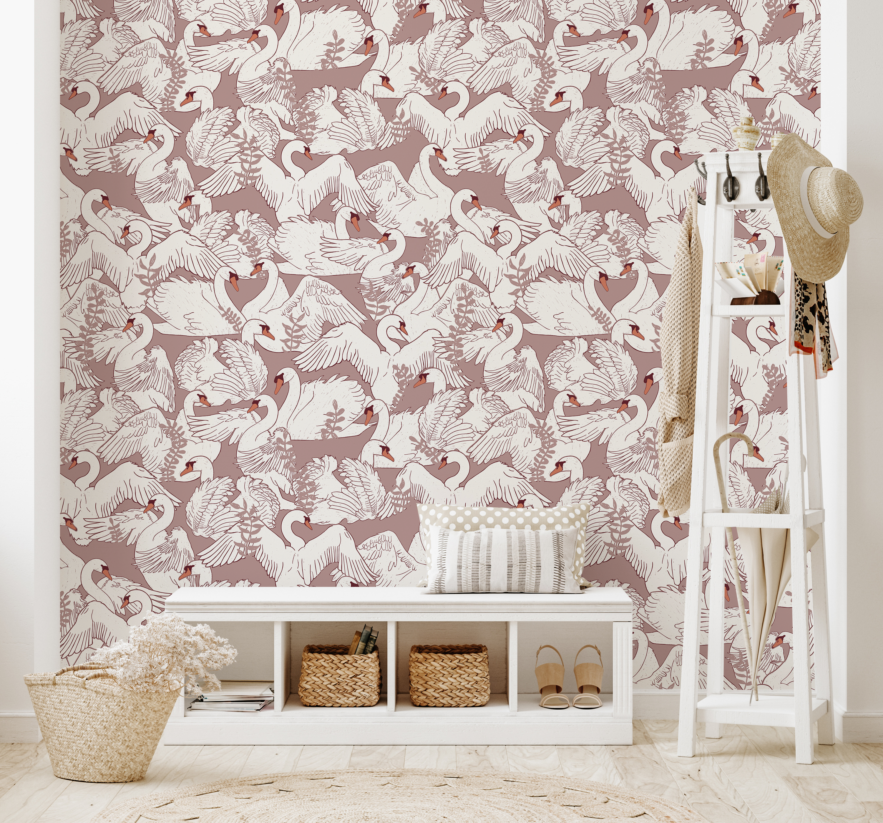 Gia Animal Print Wallpaper - Whimsical Nursery Decor