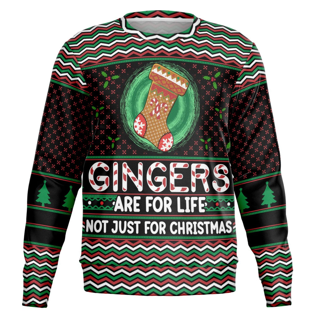 Gingers Are For Life Christmas Sweatshirt