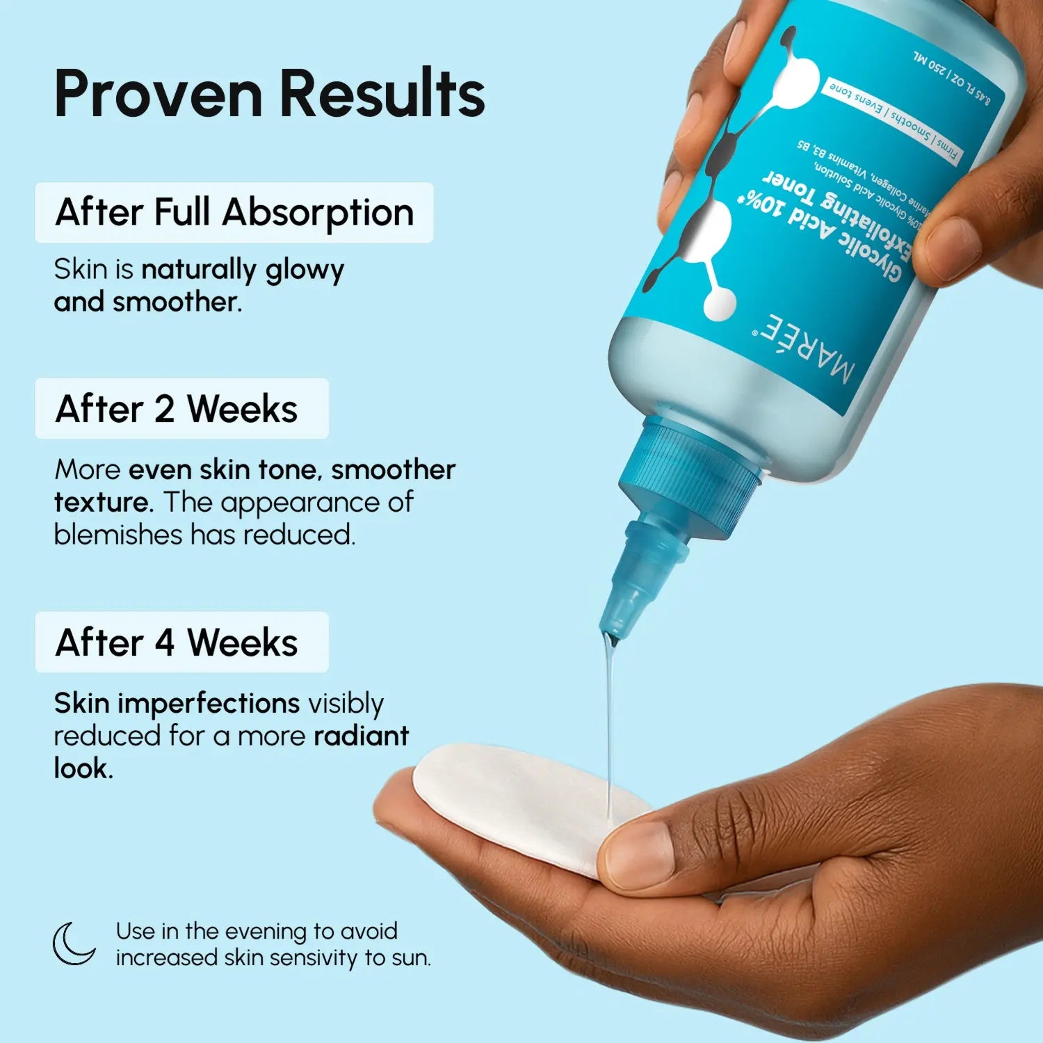10% Glycolic Acid Exfoliating Face Toner for Smooth Radiant Skin - Image 6