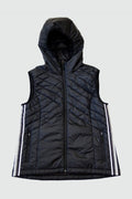 Powerstripe Eco-Friendly Hooded Quilted Vest - Image 7