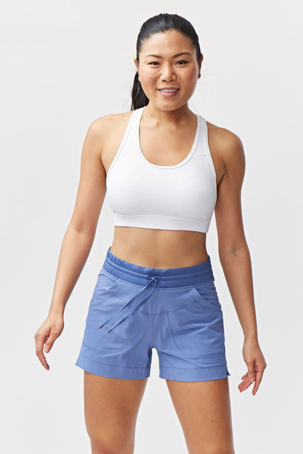 Triple V Womens Athletic Performance Shorts with Pockets - Image 16