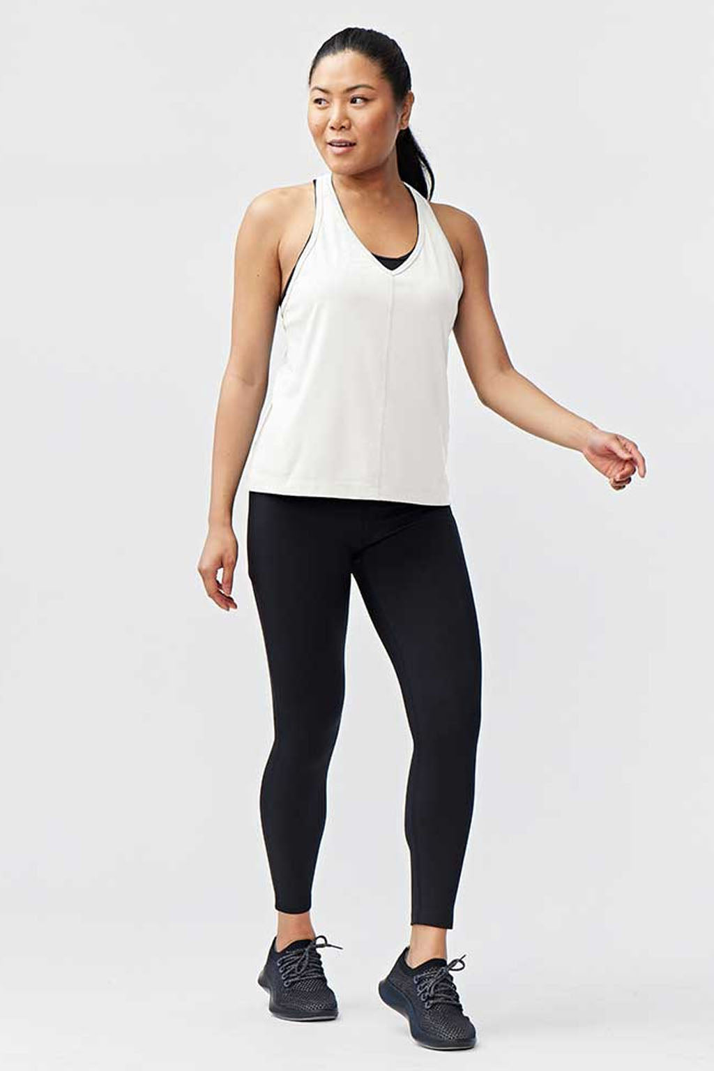 Mesh Racerback Training Tank Top for Women Sweat-Wicking Athletic - Image 33