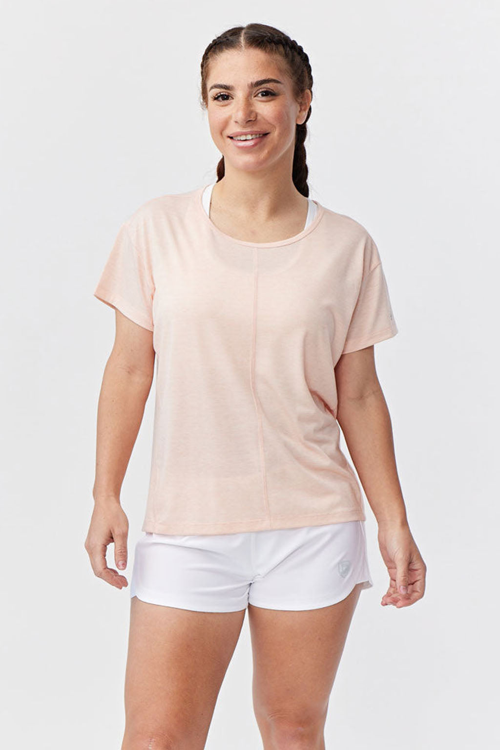 Everyday Women's Performance Workout T-Shirt in White - Image 10
