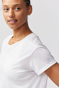Everyday Women's Performance Workout T-Shirt in White - Image 9