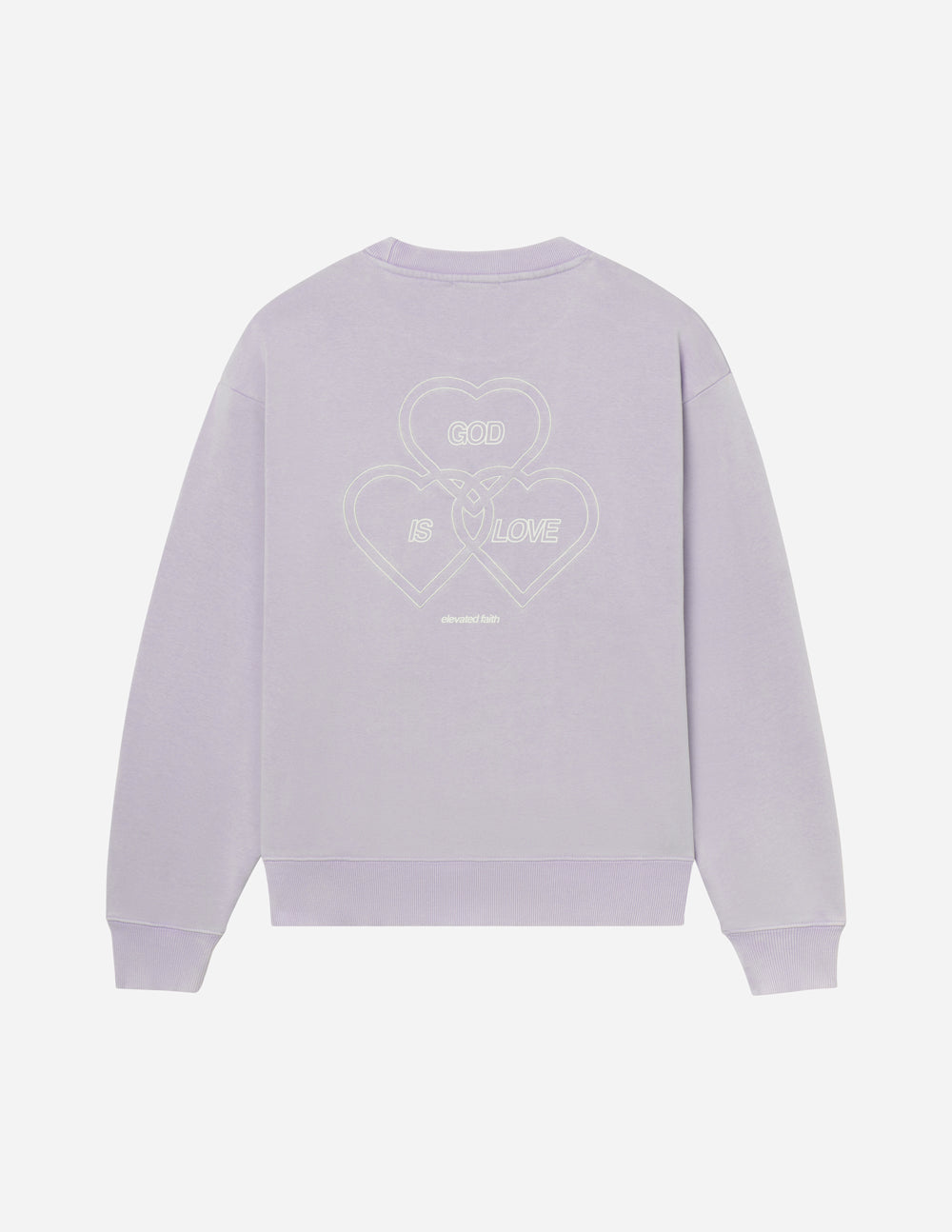 God Is Love Unisex Crewneck - Minimalist Knit Pullover