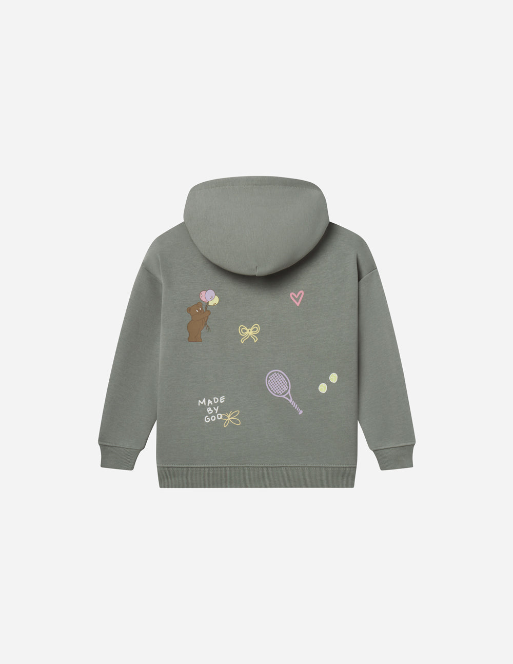 God Made Me Kids Hoodie - Soft & Cozy Oversized Pullover