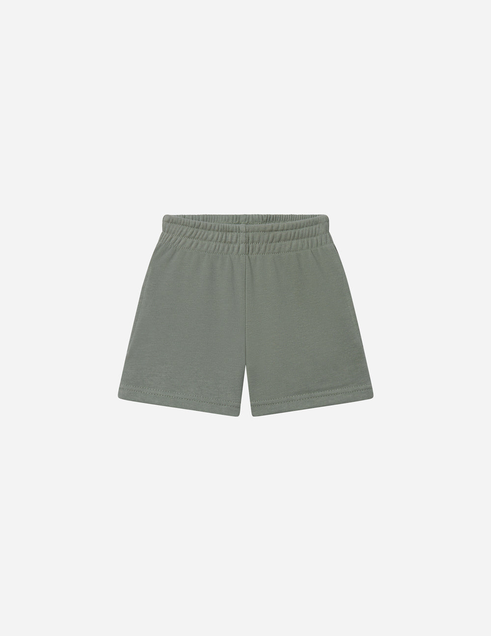 Kids French Terry Shorts Relaxed Fit Sage Green and Lavender