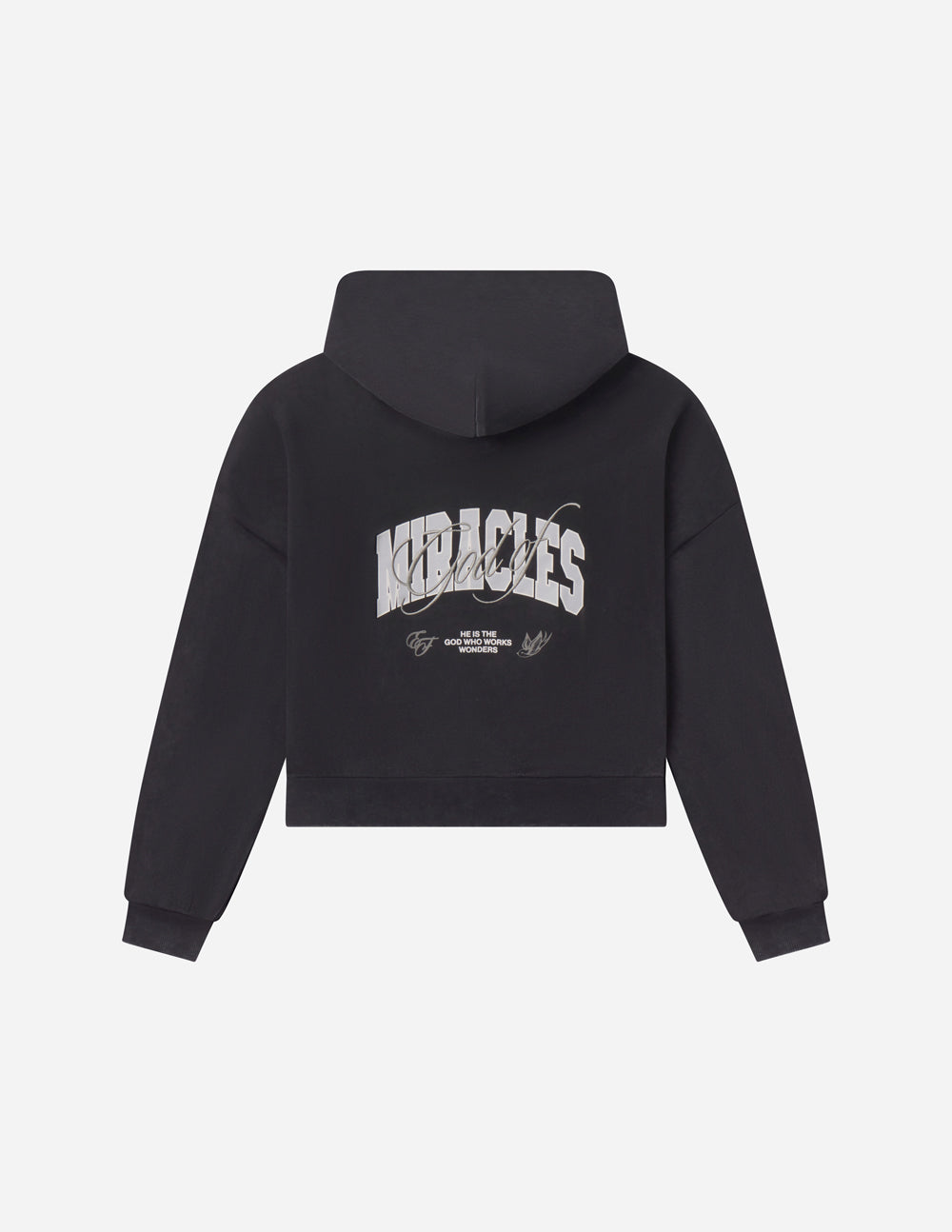 Full-Zip Cotton Hoodie