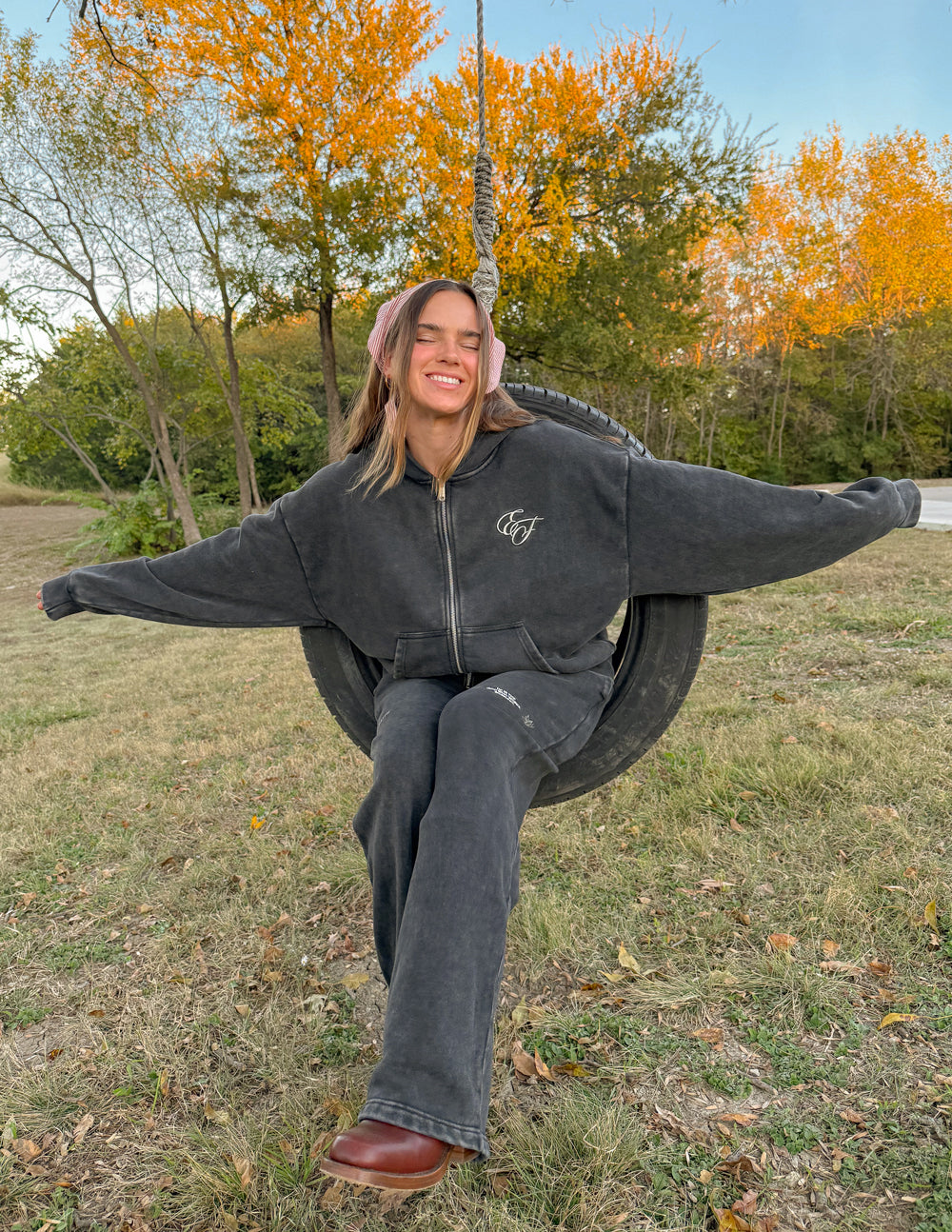Full-Zip Cotton Hoodie