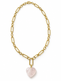 Roselle Heart Necklace