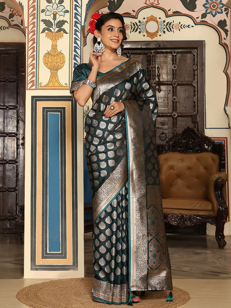Shree Shyam Fashion Torque Silk Saree