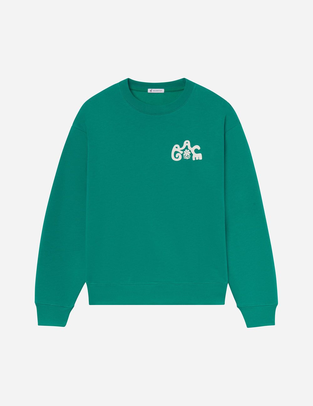 Grace Unisex Crewneck Pullover in Greenlake Cotton Blend