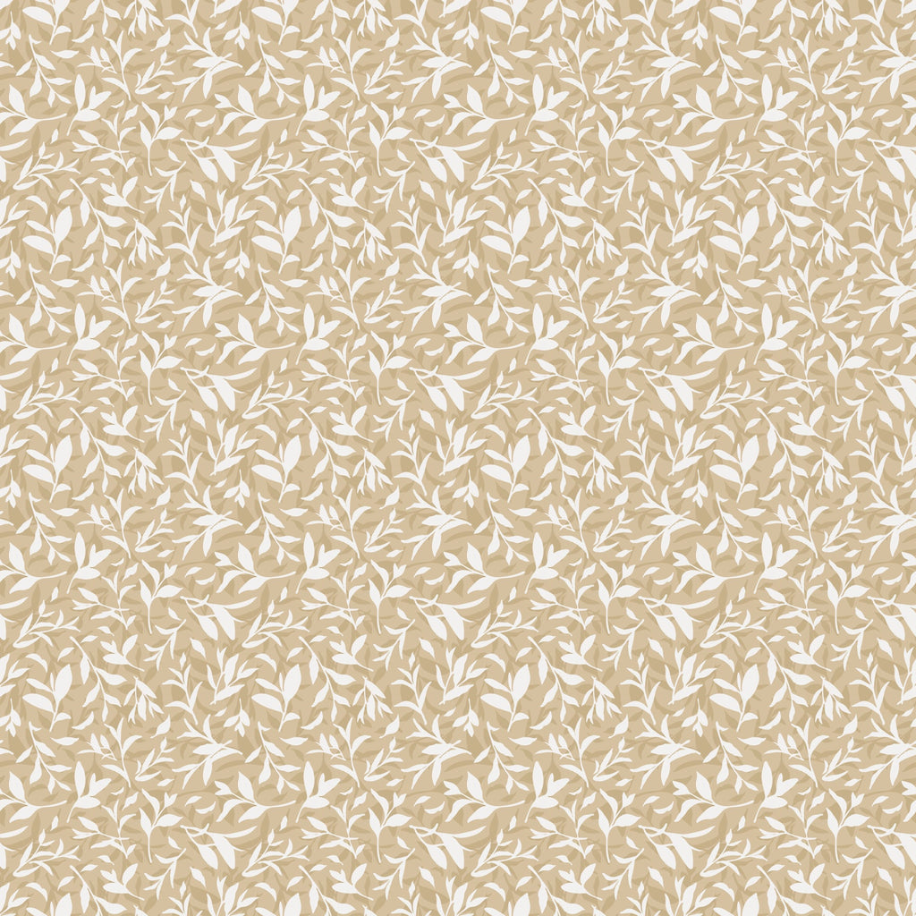 Grace Floral Removable Wallpaper in Beige, White and Mauve