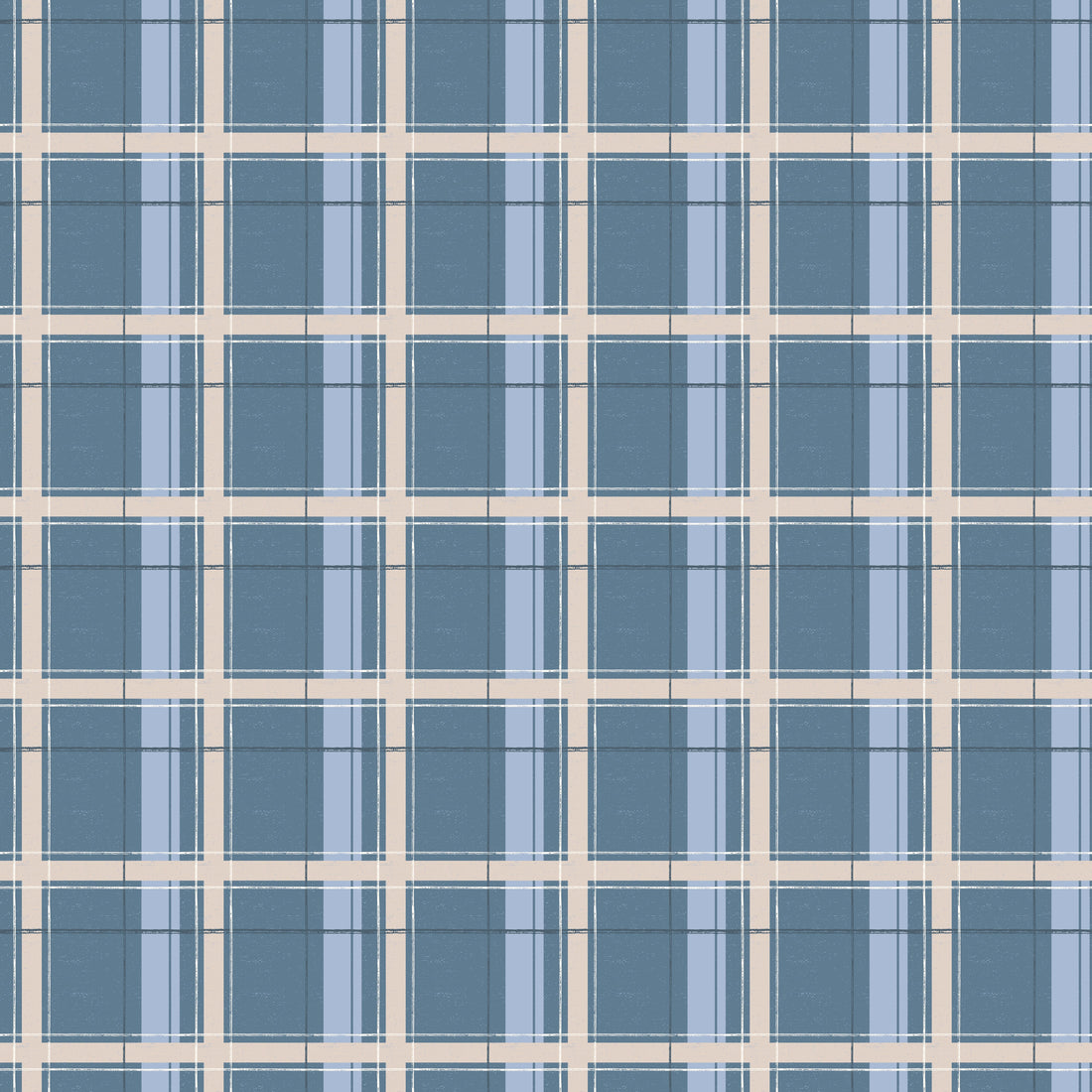 Grady Plaid Wallpaper in Green and Brown for Traditional Decor