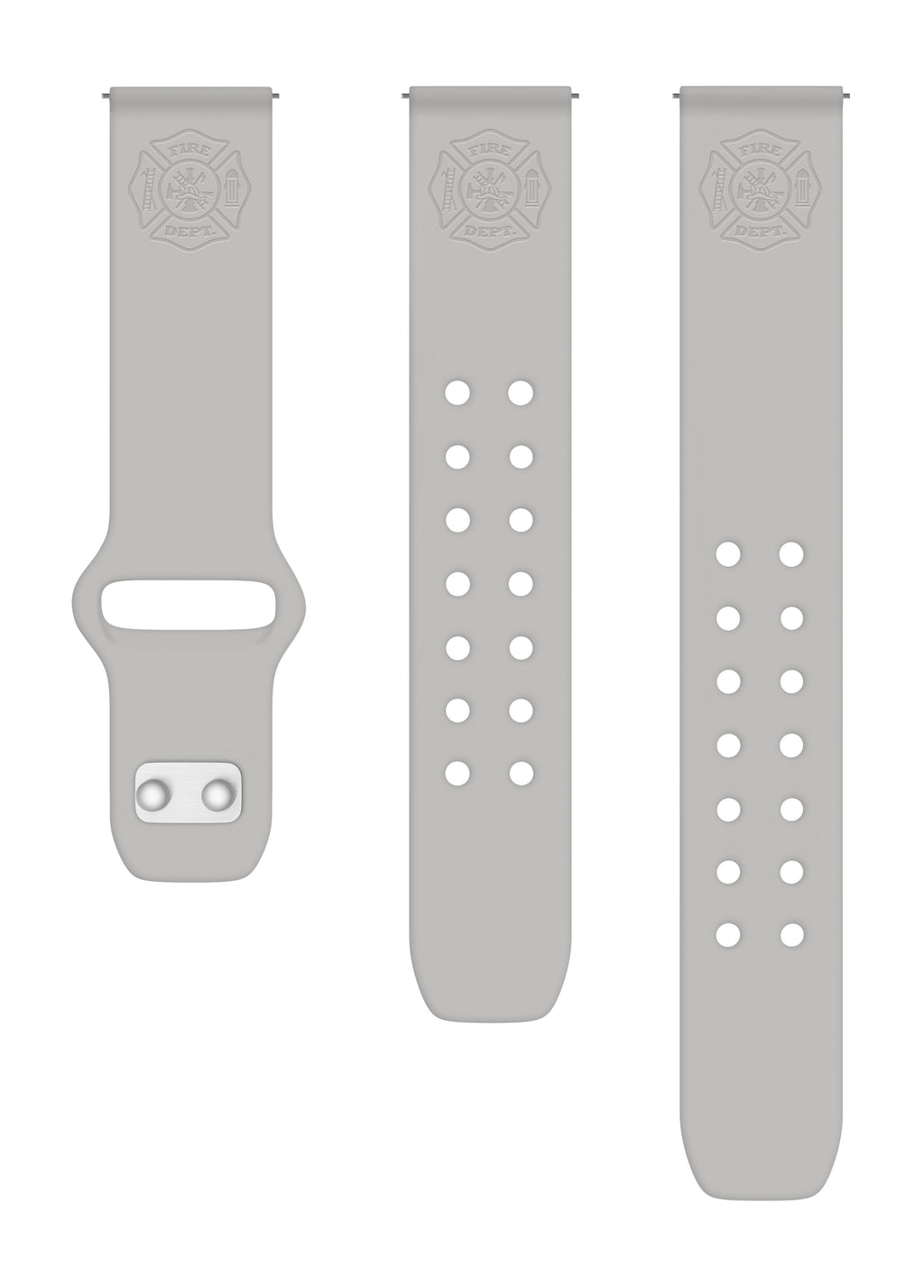 Firefighter First Responder  Watchband for Samsung, Garmin, Fossil, and More for Samsung, Garmin, Fossil, and More