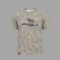 Faded Mossy Oak Camo T-Shirt - Comfortable Everyday Casual Tee