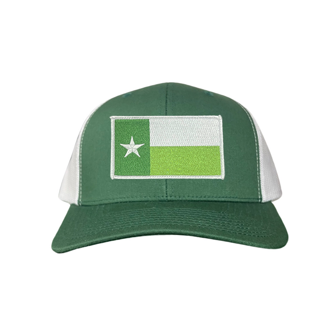 University of North Texas battle flag pattern mesh back snapback cap with curved bill