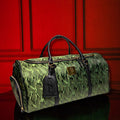 Green Camo Weekender Duffle Bag