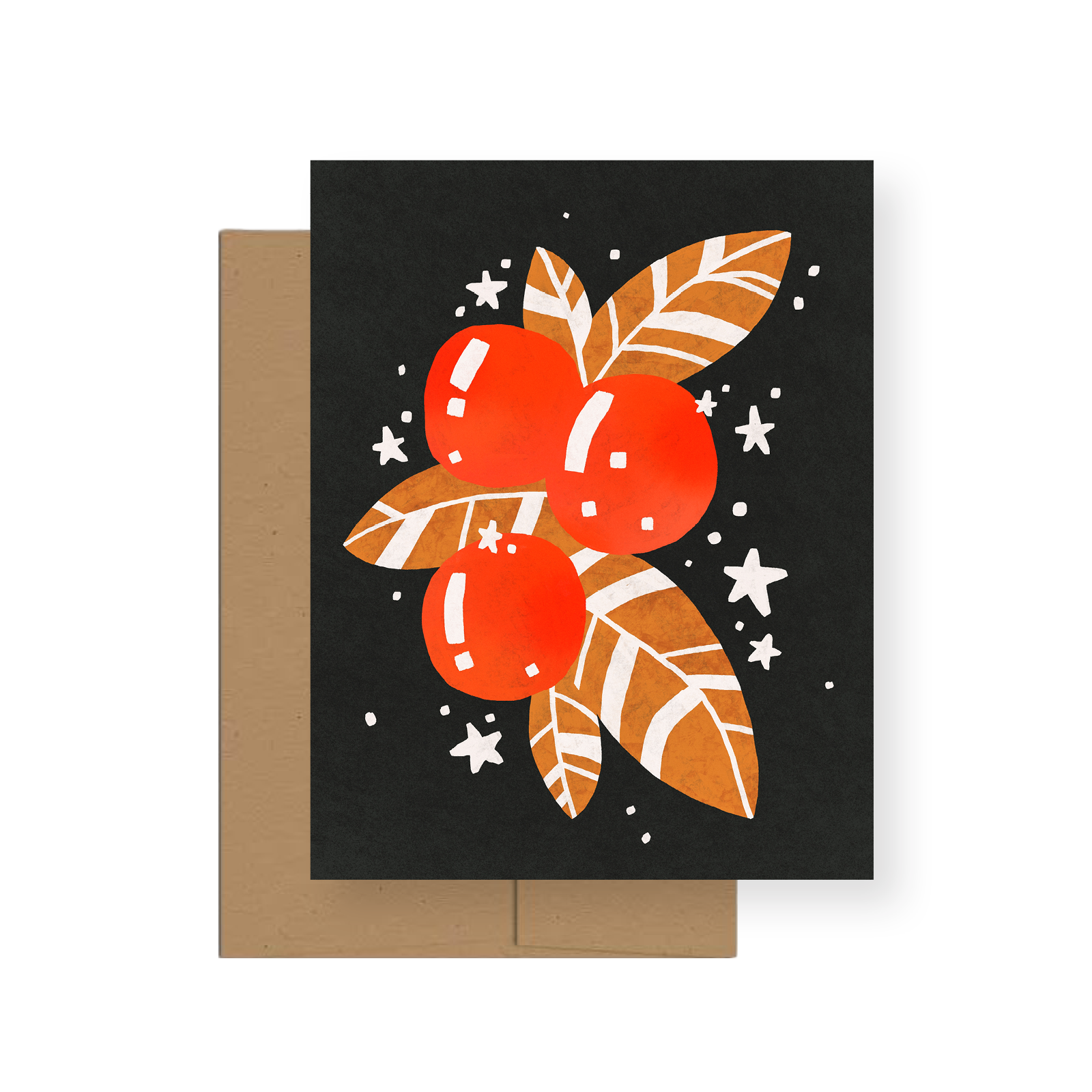 Holly — A2 Greeting Card