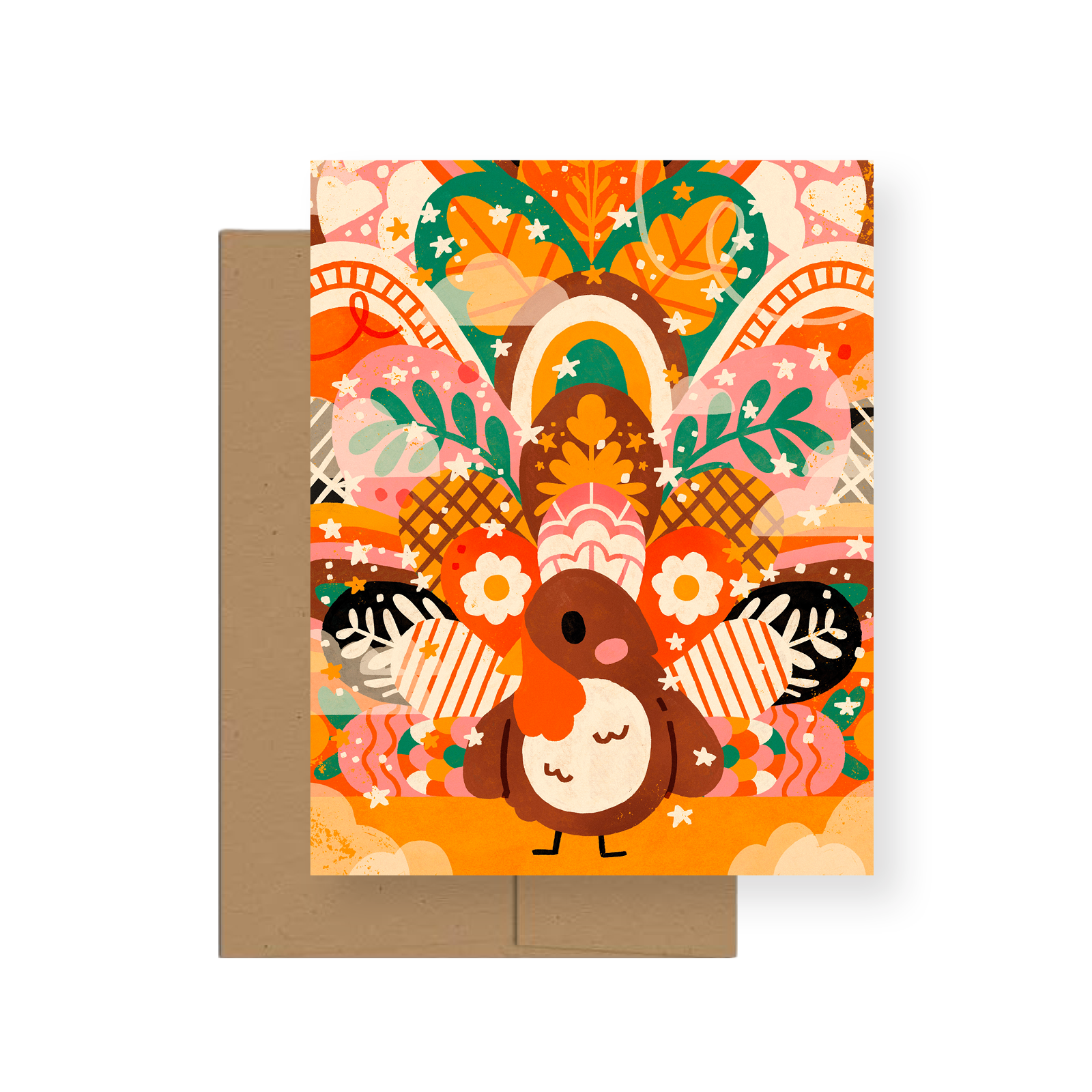 Turkey — A2 Greeting Card