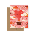 Heart — A2 Greeting Card