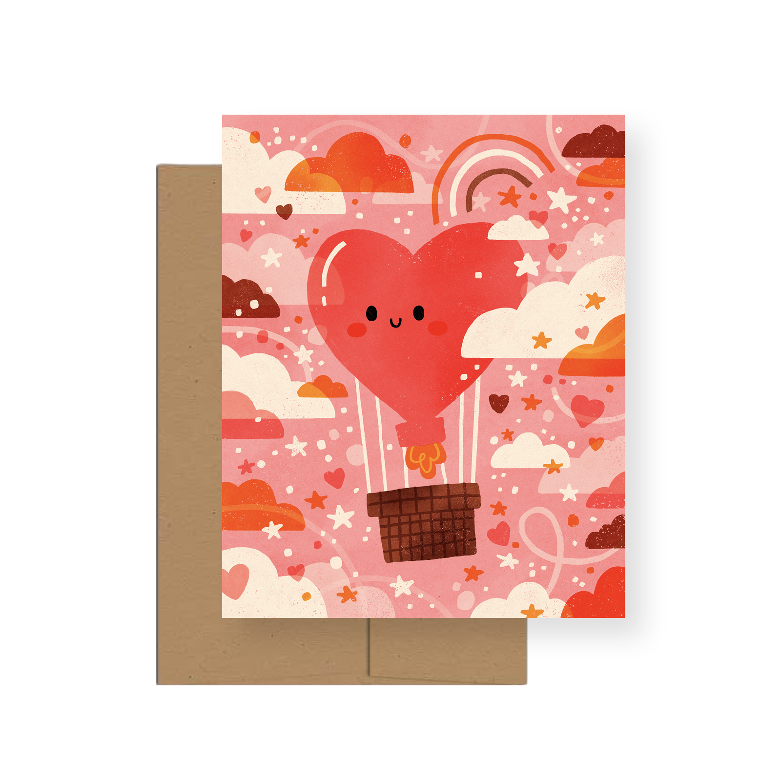 Heart — A2 Greeting Card