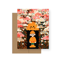 Downpour — A2 Greeting Card