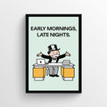 Grind Mode Monopoly Poster