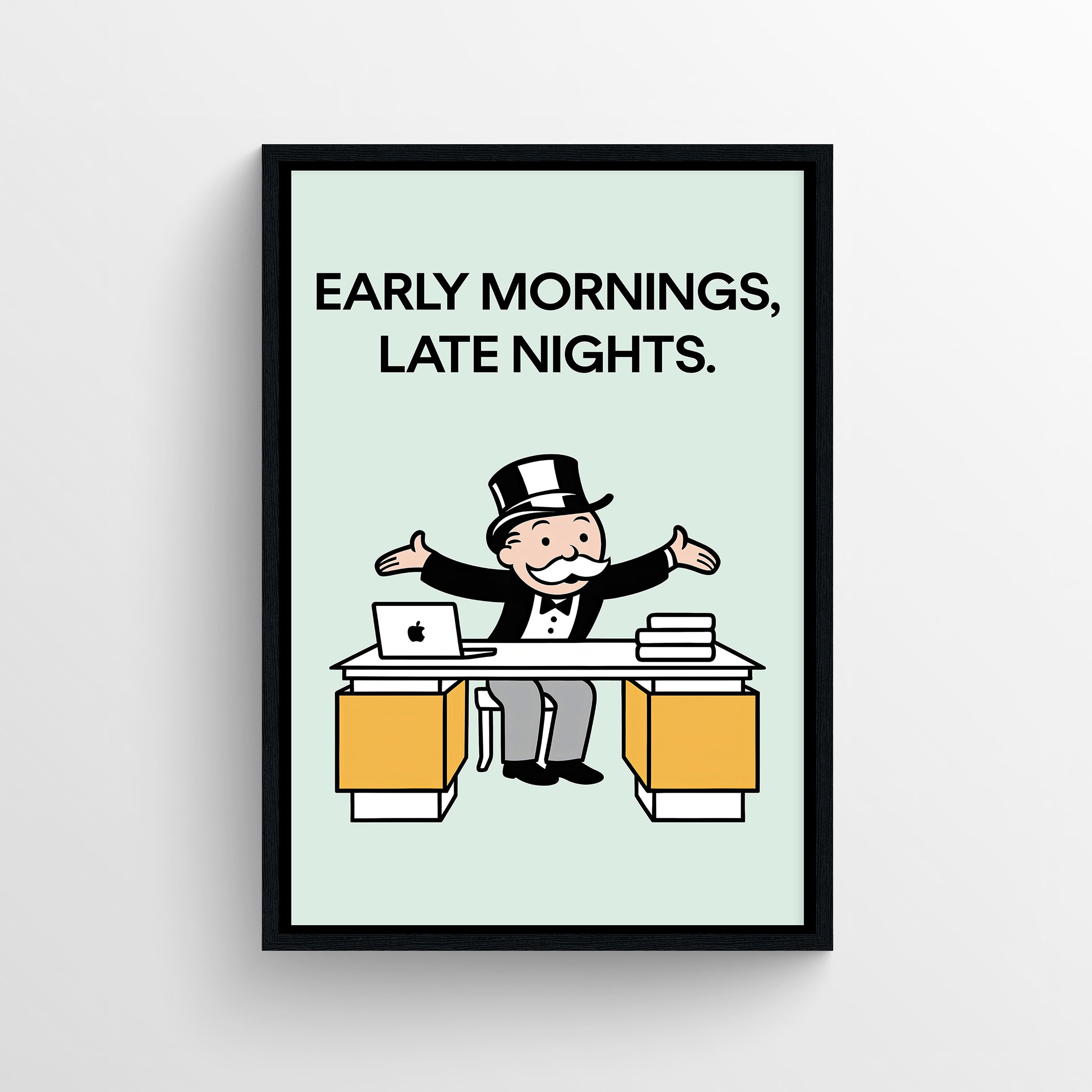 Grind Mode Monopoly Poster