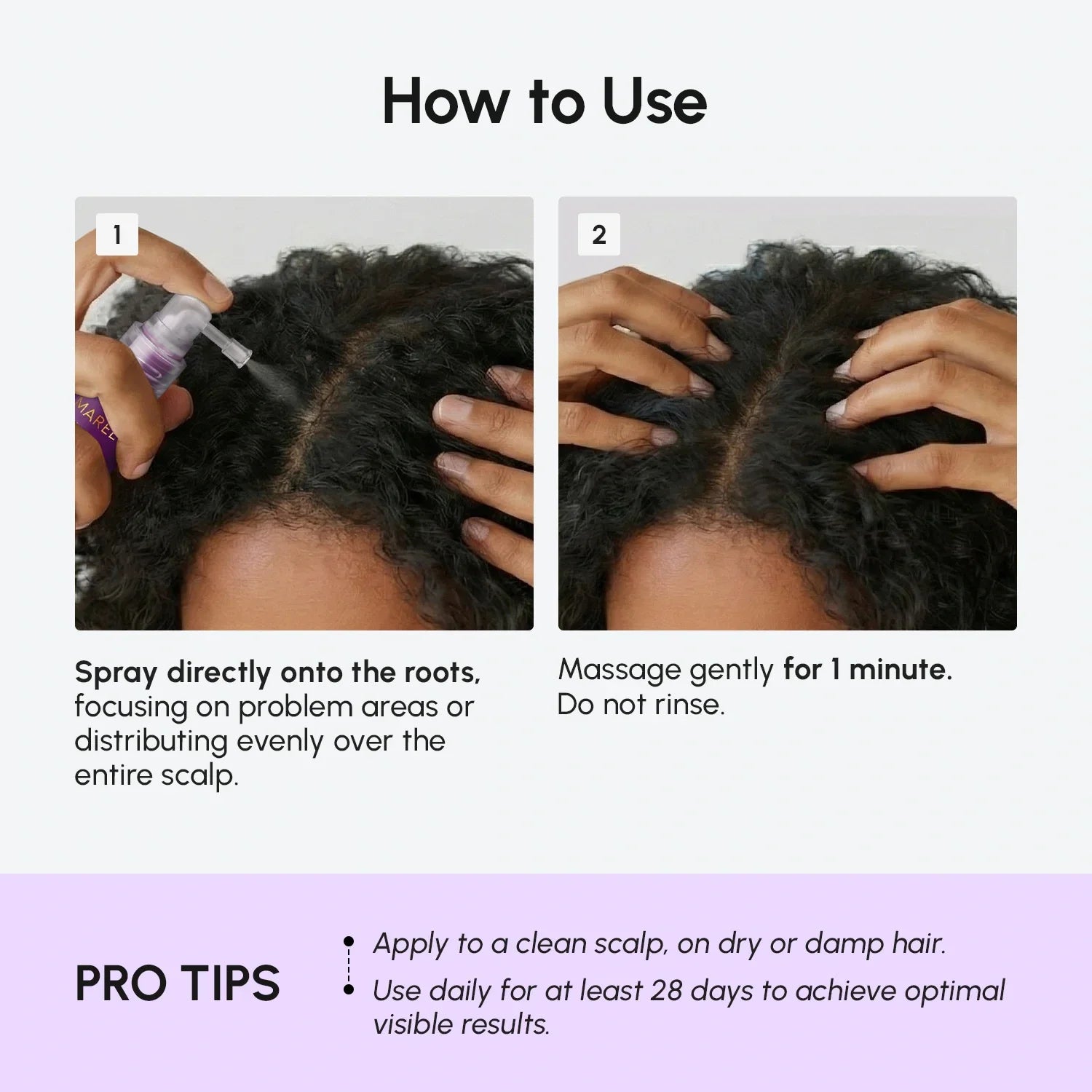 4-in-1 Hair Growth Spray with Biotin and Rosemary Oil 75ml - Image 7
