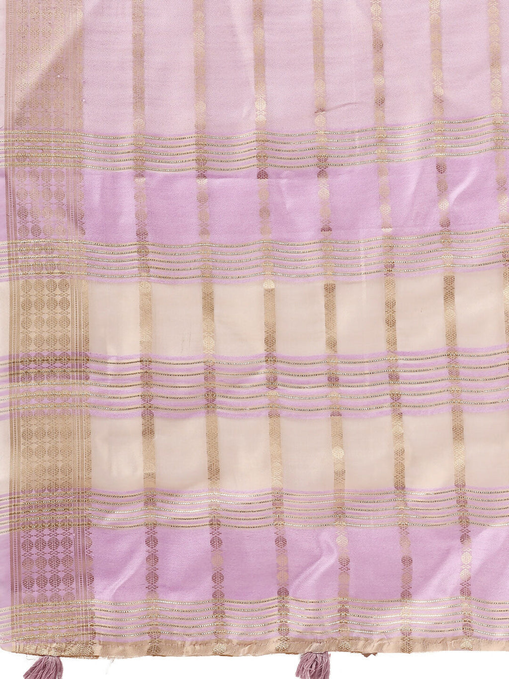 Light Pink Organza Saree with Matching Blouse Piece