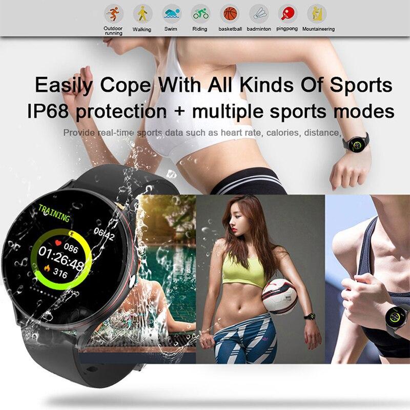 Smart Watch Fitness Tracker with Heart Rate and Blood Pressure