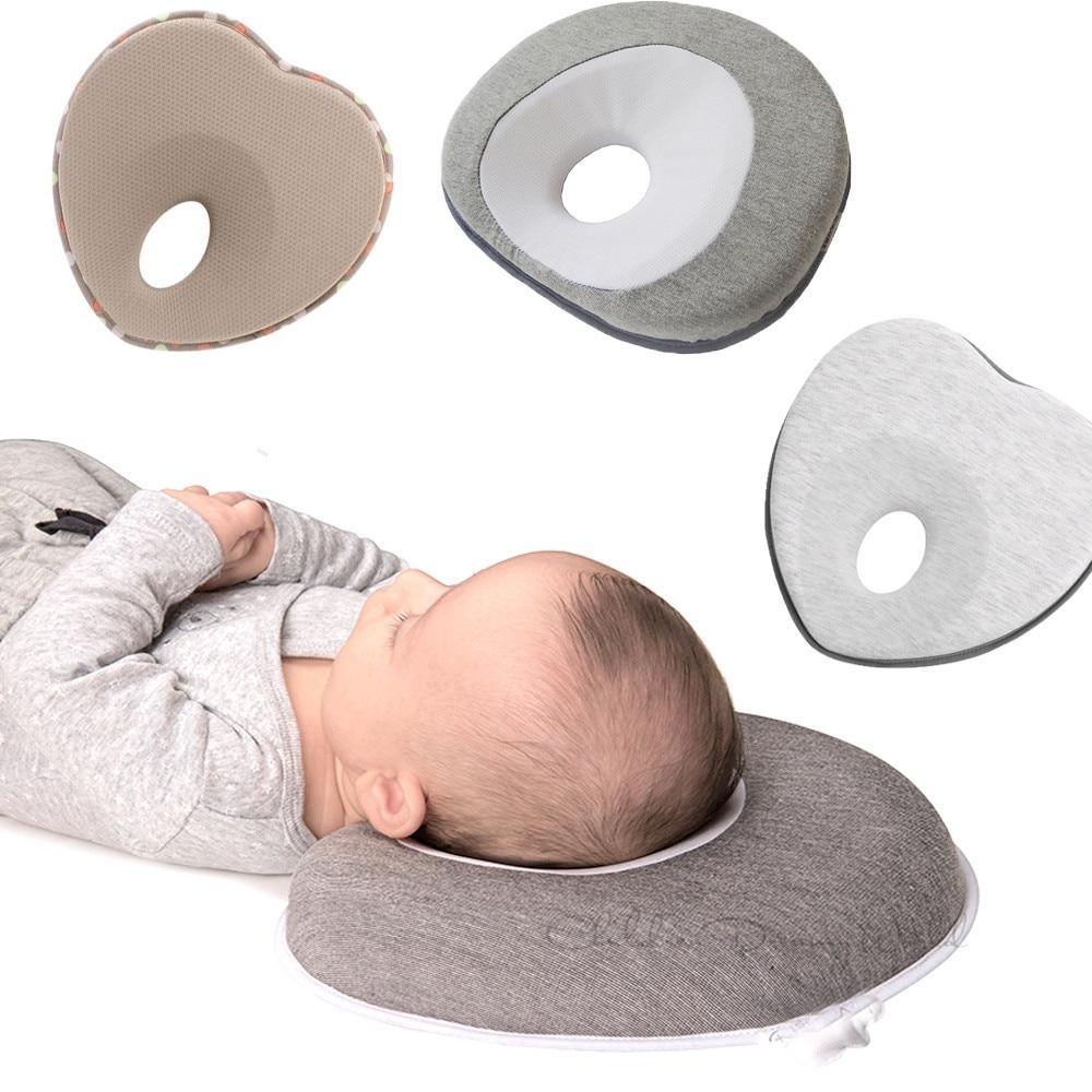 Cute animal-shaped memory foam baby pillow for neck and head support