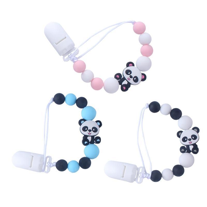 Silicone Koala and Panda Teether Toy for Soothing Baby Gums
